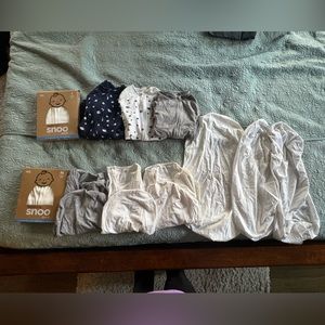 SNOO Swaddles and Sheets Bundle